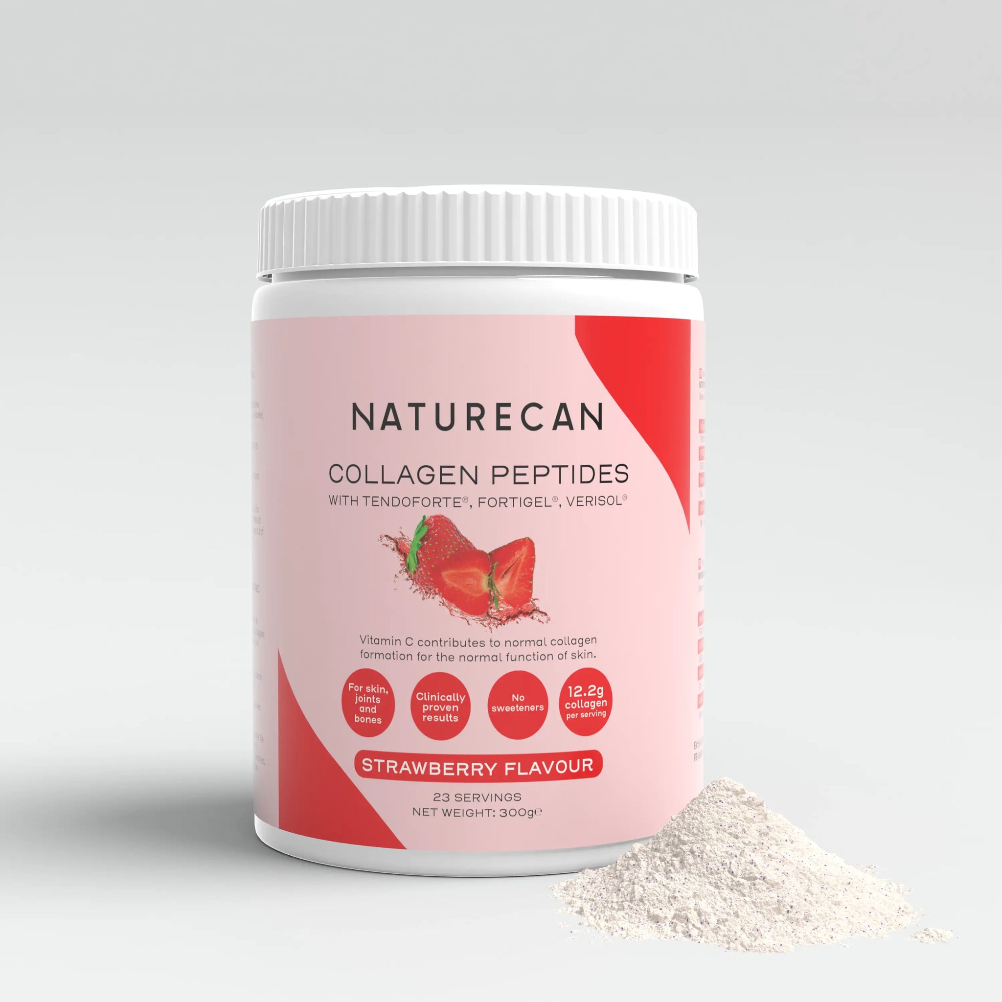 strawberry collagen peptides
