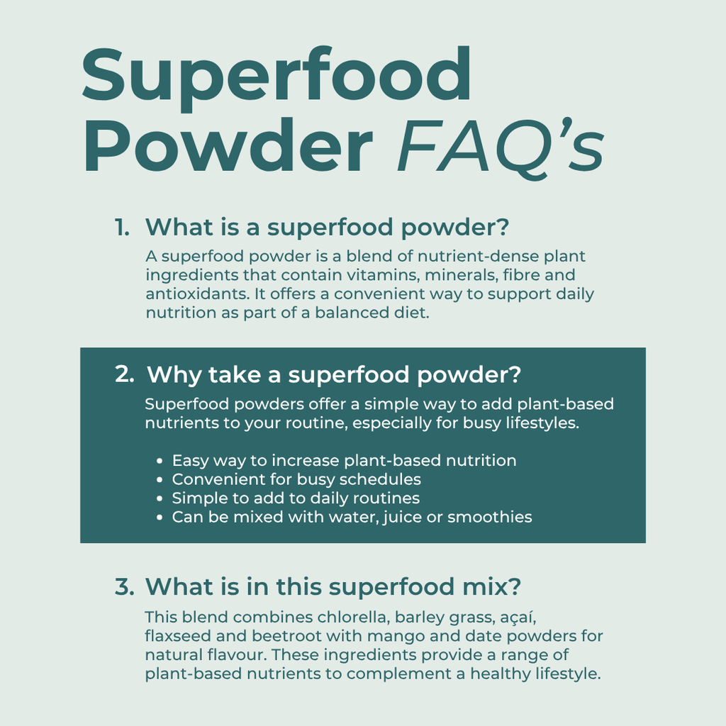 Organic Superfood Powder | Naturecan UK