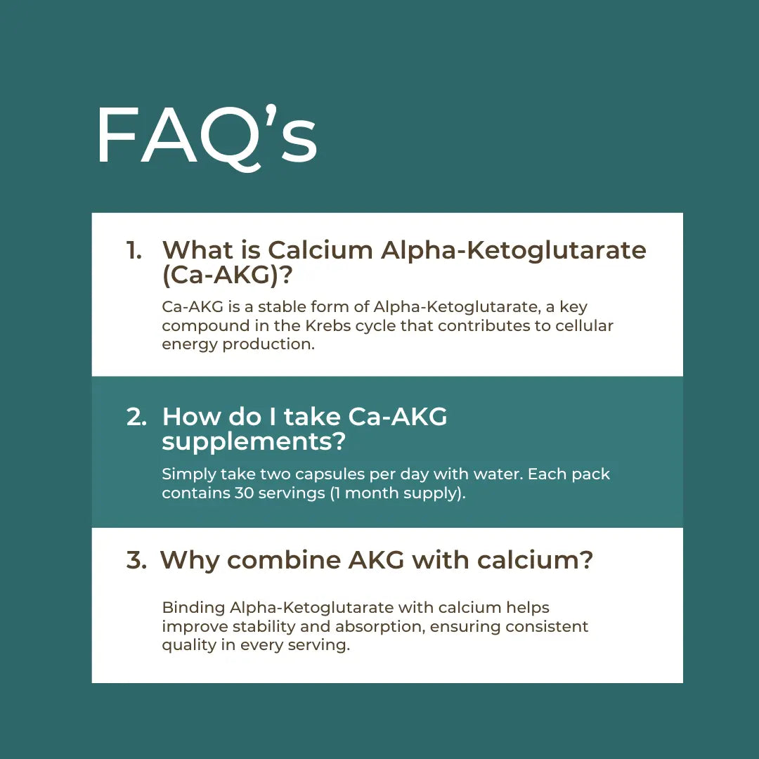 Calcium Alpha-Ketoglutarate