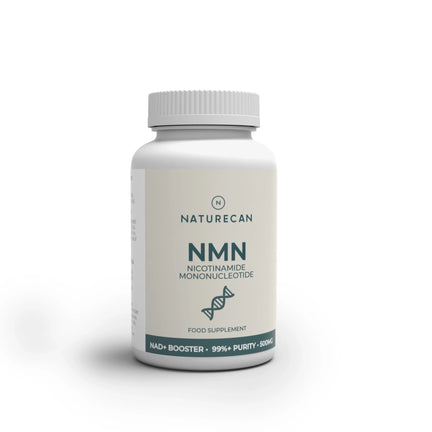 Naturecan NMN supplement bottle on a white background