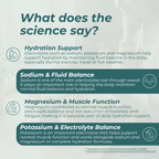 Electrolyte benefits