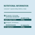 Organic Ginger Supplement