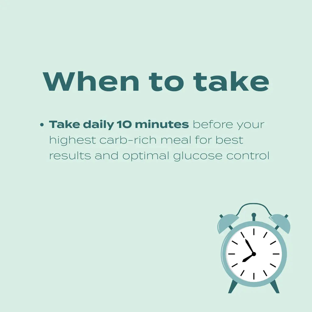 when to take glucose support capsules