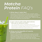 matcha protein latte