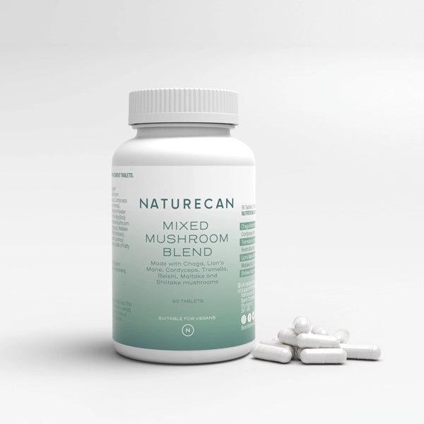 Naturecan UK Lion's Mane & Chaga Mushroom Capsules