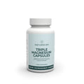 Bottle of Naturecan Triple Magnesium Capsules on a white background