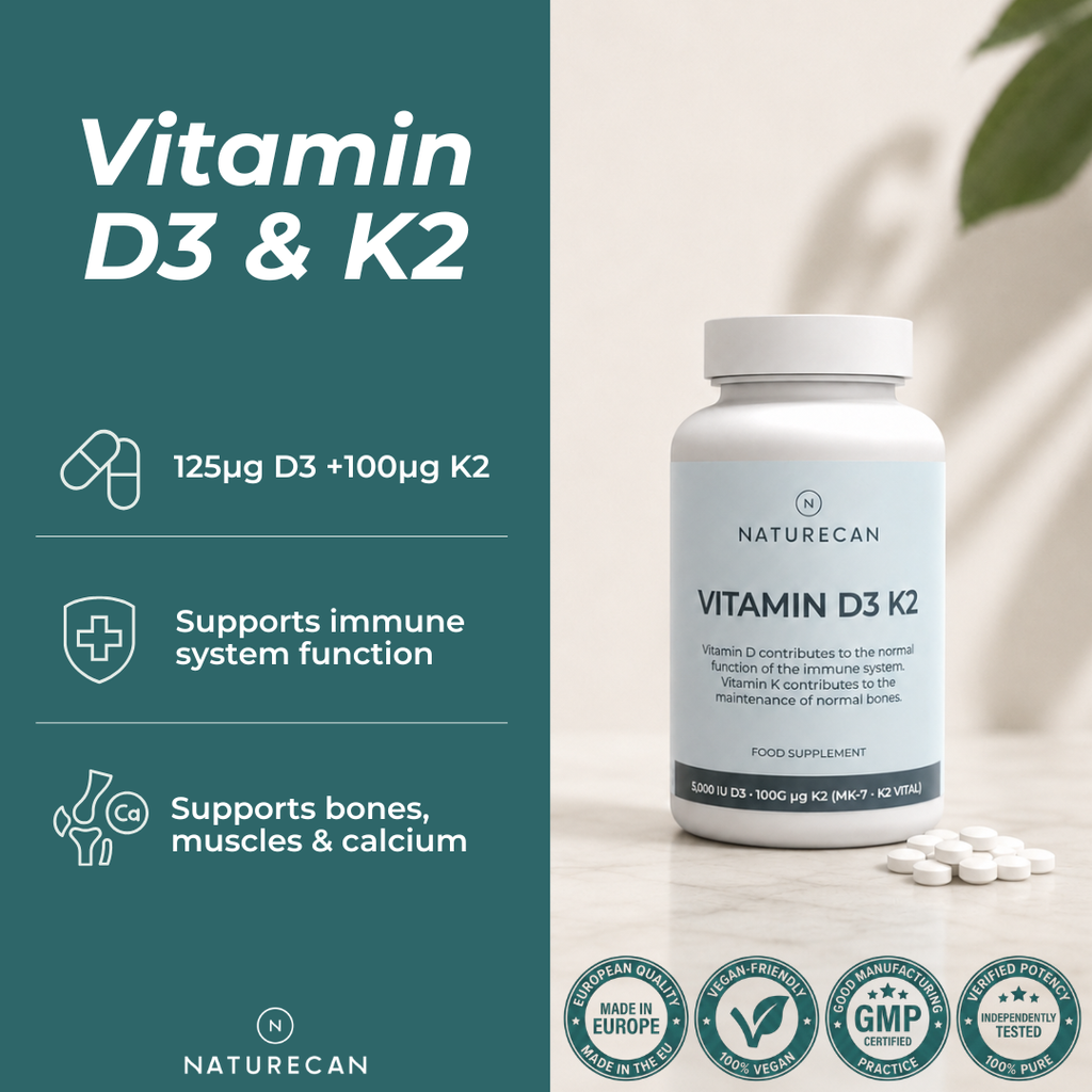 Vitamin D3 & K2