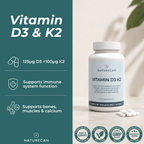 Vitamin D3 & K2