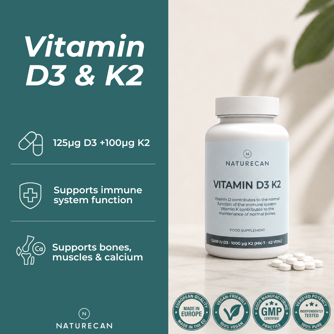 Vitamin D3 & K2