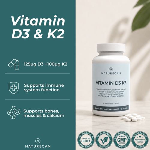 Vitamin D3 & K2